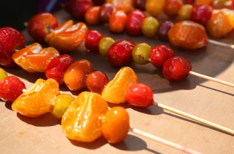 trending tanghulu candied-fruit recipe