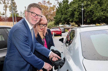 Royal Adelaide Hospital EV charging station