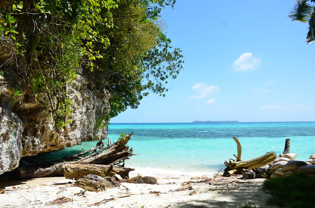 Palau beach