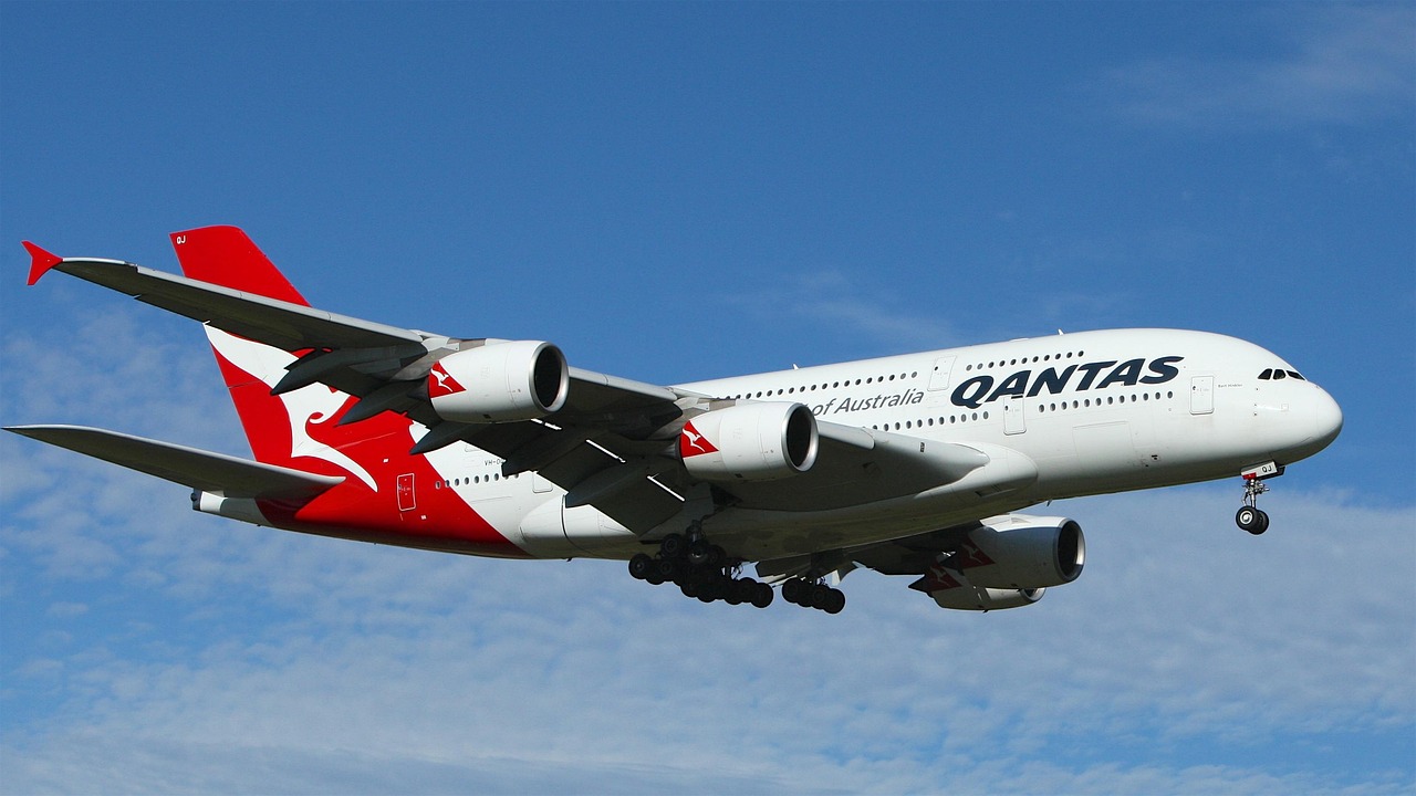 Qantas flight